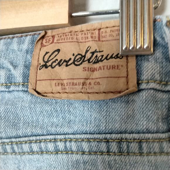 Levi's Women's Sz 11 Low Rise Slim Flare Jeans Y2K Light Wash - Picture 4 of 7